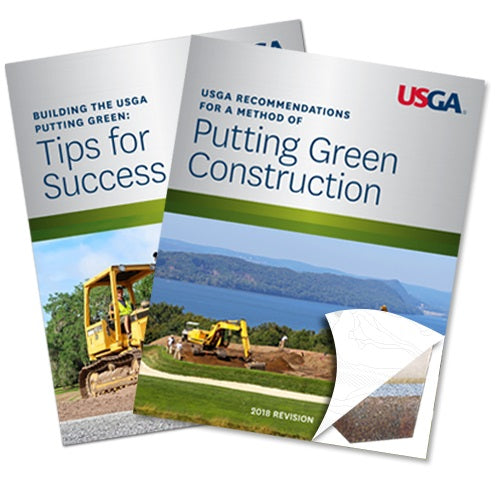 USGA Recommendations For a Method of Putting Green Construction PLUS Tips for Success – Set of Two Booklets