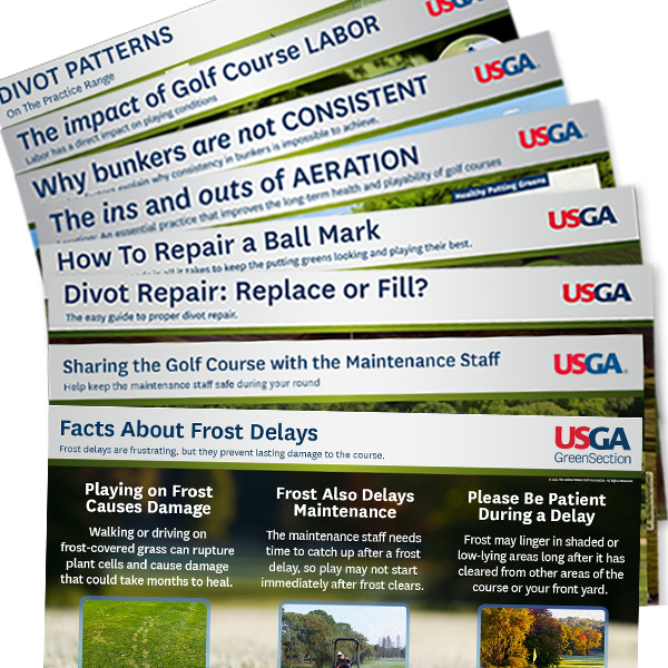 Course Care Educational Posters – Set of Eight Posters