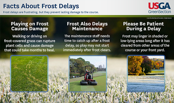 Facts About Frost Delays Educational Poster