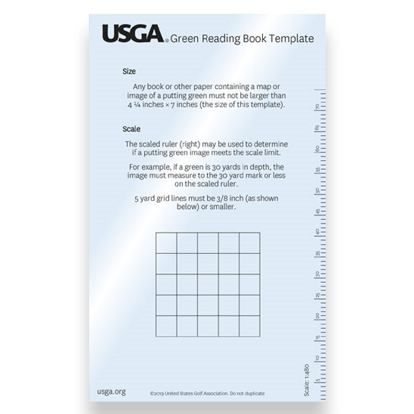 Green Reading Template USGA Publications